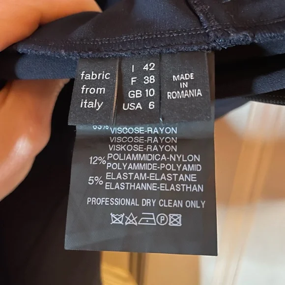 Derek Lam Navy Dress - Picture 7 of 9